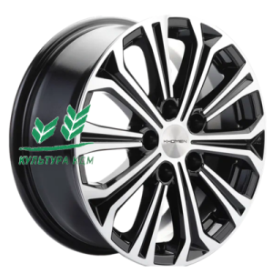 Диск Khomen Wheels KHW1610 (Civic) Black-FP 6.5x16/5x114,3 ET45 D64,1