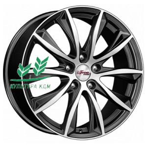 Диск iFree Каzантип (КС684М) Блэк Джек 7.5x18/5x114,3 ET45 D67,1