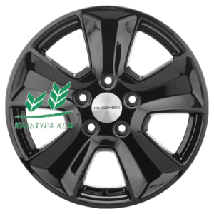 Диск Khomen Wheels KHW1601 (Mitsubishi) Black 6.5x16/5x114,3 ET46 D67,1