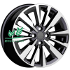Диск K&K Эрман (КС997) Алмаз черный 6.5x16/4x100 ET49 D54,1