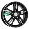 Диск K&K Trinity (КС615) Алмаз черный 6x15/5x108 ET43 D67,1