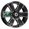 Диск K&K Севенна (КС726) Алмаз черный 7x17/6x139,7 ET33 D100,1