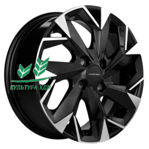 Диск Khomen Wheels KHW1508 (XRay) Black-FP 6x15/4x100 ET40 D60,1
