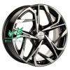 Диск Khomen Wheels KHW1716 (Kuga/Focus) Black-FP 7x17/5x108 ET50 D63,3