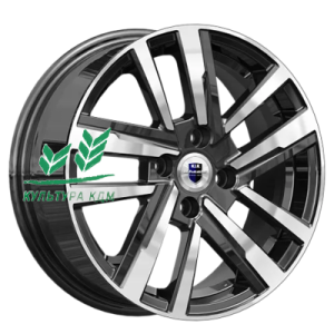 Диск K&K Хант (КС1034) Алмаз черный 6x15/4x100 ET46 D54,1