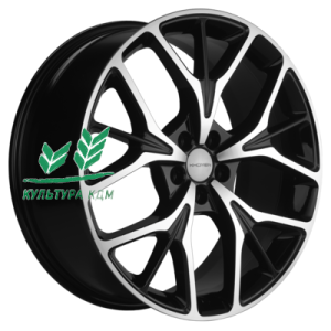 Диск Khomen Wheels KHW2012 (Chery Tiggo 8/8 Pro/Pro Max) Black-FP 8x20/5x108 ET47 D60,1