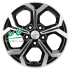 Диск Khomen Wheels KHW1606 (Focus) Black-FP 6.5x16/5x108 ET50 D63,3
