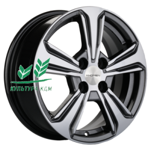 Диск Khomen Wheels KHW1502 (Nexia) Gray-FP 6x15/4x100 ET45 D56,6