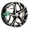 Диск Khomen Wheels KHW1716 (Evolute i-Joy) Black-FP 7x17/5x110 ET40 D67,1