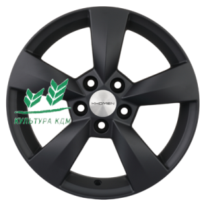 Диск Khomen Wheels KHW1504 (Polo) Black matt 6x15/5x100 ET40 D57,1