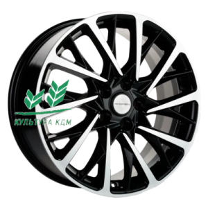 Диск Khomen Wheels KHW1804 (Geely Atlas/Atlas Pro/Lifan Myway) Black-FP 7.5x18/5x114,3 ET45 D60,1