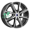 Диск K&K Арнар (КС904) Алмаз черный 7x16/5x108 ET50 D63,35