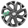 Диск Khomen Wheels KHW1508 (Cobalt) Gray-FP 6x15/4x100 ET39 D56,6