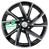 Диск Khomen Wheels KHW1714 (Changan/Geely/Lexus/Toyota) Black-FP 7x17/5x114,3 ET45 D60,1