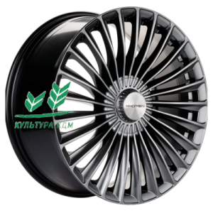 Диск Khomen Wheels KHOMEN 2008 TURBO II Vito Dark Chrome 8.5x20/5x112 ET48 D66,6