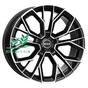Диск MAK Stilo-D Black mirror 10x21/5x112 ET19 D66,45