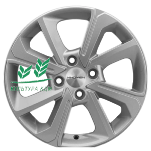 Диск Khomen Wheels KHW1501 (Rio/Solaris) F-Silver 6x15/4x100 ET46 D54,1