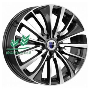 Диск K&K Flanker (КС905) Алмаз черный 6.5x17/4x100 ET43 D60,1