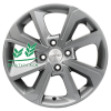 Диск Khomen Wheels KHW1501 (XRay) Gray 6x15/4x100 ET37 D60,1