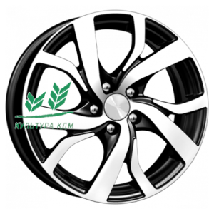 Диск K&K Палермо (КС607) Алмаз черный 6.5x16/5x110 ET39 D65,1