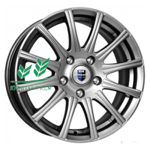 Диск K&K Сиеста (КС477) Дарк платинум 5x13/4x98 ET38 D58,5