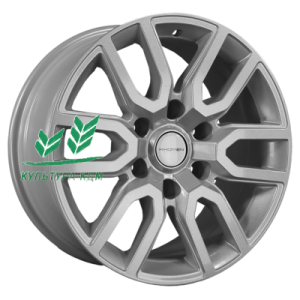 Диск Khomen Wheels KHW1723 (Tank 300) F-Silver 8x17/6x139,7 ET36 D100,1