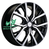 Диск Khomen Wheels KHW1806 (Dargo/Jolion) Black-FP 7x18/5x114,3 ET37 D66,5