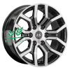 Диск LS 1367 BKF 8.5x17/6x139,7 ET25 D106,1