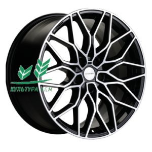 Диск Khomen Wheels KHW1902 (RX/NX) Black-FP 8.5x19/5x114,3 ET30 D60,1