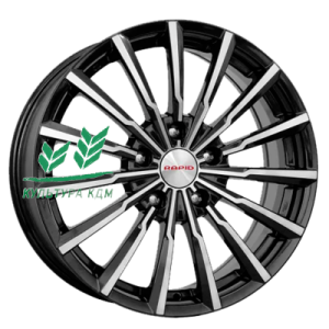 Диск K&K Акцент-оригинал (КС641) Алмаз черный 5.5x14/4x100 ET39 D56,6