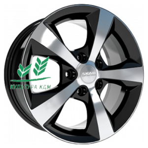 Диск СКАД Кельн (КЛ258) Графит 7x16/5x108 ET50 D63,35