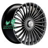 Диск Khomen Wheels KHW2008 (Mercedes Rear) Gray-FP 9.5x20/5x112 ET38 D66,6