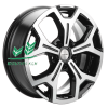 Диск Khomen Wheels KHW1710(2) (VW Multivan) Black-FP 6.5x17/5x120 ET60 D65,1