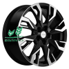 Диск Khomen Wheels KHW1809 (Koleos) Black-FP 7x18/5x114,3 ET35 D66,1