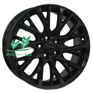 Диск Khomen Wheels KHW1804 (Jac/Москвич 3) Black 7.5x18/5x108 ET40 D54,1