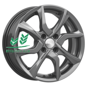 Диск СКАД Тулон (КЛ233) Графит 6x15/4x98 ET35 D58,6