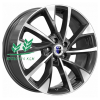 Диск K&K Роквуд (КС900) Алмаз черный 7x17/5x112 ET40 D57,1