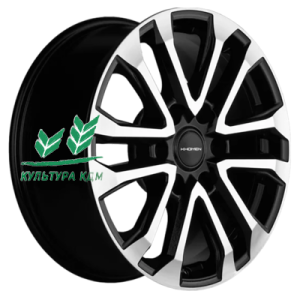 Диск Khomen Wheels KHW1805 (LC Prado) Black-FP 7.5x18/6x139,7 ET25 D106,1