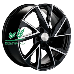 Диск Khomen Wheels KHW1714 (Evolute i-Joy) Black-FP 7x17/5x110 ET40 D67,1