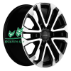 Диск Khomen Wheels KHW1805 (JAC T6 Pickup) Black-FP 7.5x18/6x139,7 ET30 D106,1