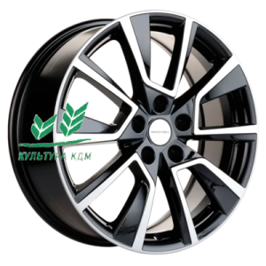 Диск Khomen Wheels KHW1802 (Forester) Black-FP 7x18/5x114,3 ET48 D56,1
