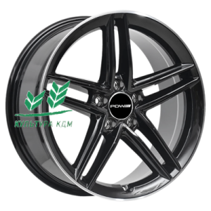 Диск PDW FF2127 Gloss Black Machine Edge 7.5x17/5x112 ET38 D66,56
