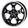 Диск Alutec Boost Diamond Black with Stainless Ste 9.0x20/5x114,3 ET35 D76,1