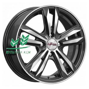 Диск iFree Маскот (КС870) Блэк Джек 6x15/4x100 ET40 D67,1