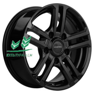 Диск Khomen Wheels KHW1602 (Niva 4x4) Black 6.5x16/5x139,7 ET40 D98,5