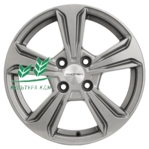 Диск Khomen Wheels KHW1502 (Vesta) G-Silver 6x15/4x100 ET50 D60,1