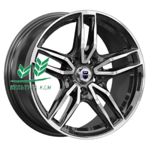 Диск K&K Бартон (КС1110) Алмаз черный 8x17/5x112 ET39 D66,6