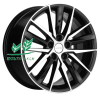 Диск Khomen Wheels KHW1807 (Hyundai i40) Black-FP 8x18/5x114,3 ET46 D67,1