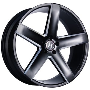 Диск HARP Y-15 satin-black__precision-milling 9x22/5x120 ET32 D74,1