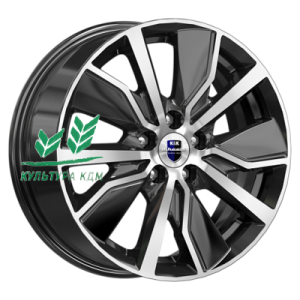 Диск K&K Гамбит (КС961) Алмаз черный 6.5x16/5x114,3 ET50 D60,1